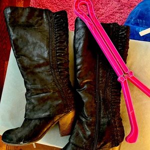 Fergie knee high boots